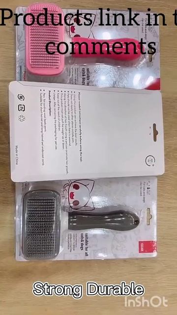 Pet Grooming Brush Supports dray pets Strong Durable for long and short hair смотреть онлайн