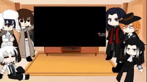 •||реакция бродячих псов на Дазая||•