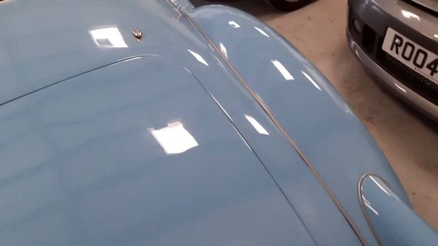 1960 MGA 1600 finished in Iris blue for sale at Beech Hill Garage смотреть онлайн