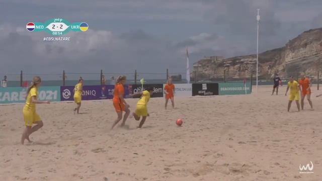 Netherlands vs Ukranie Women Euro Beach Soccer League Nazaré 2021 (GA) смотреть онлайн