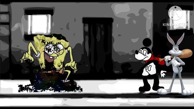 Rooten Friends (Rooten Family But Pibby SpongeBob, Pibby XJ9, Bugs And Mickey Sings It)