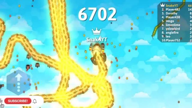 Snake.Io - Troll Tiny Snake Vs Pro Giant Snake! Epic Snakeio Gameplay