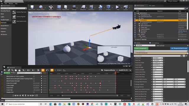 UNREAL - La Fred 2 - Camera Rig Plugin - WIP смотреть онлайн