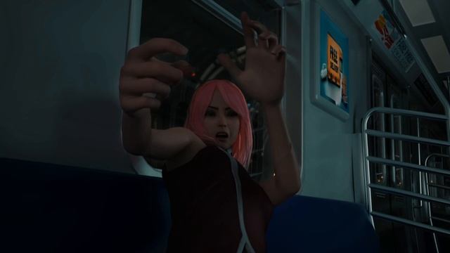 Sakura Huge Muscle Growth Animation.