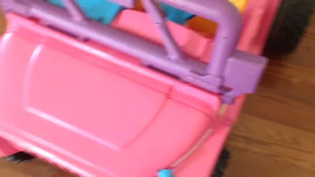 Power Wheels Barbie Rat Rod Jeep смотреть онлайн