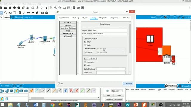 Simulasi IOT Sederhana -Cisco Packet Tracer смотреть онлайн