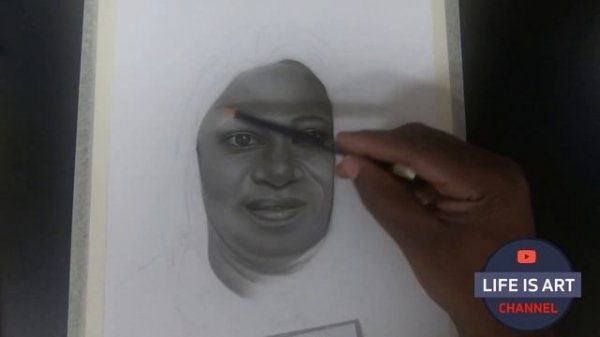 LIFE IS ART GRAPHITE DRAWING 3/19/2022 #art #draw #supplies #LIFEISART #artimitatesart