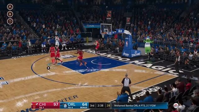 Herrera goes for 100 pts NBA LIVE 19 смотреть онлайн