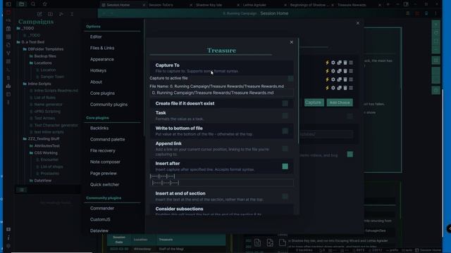 Obsidian QuickAdd/Commander for GMs смотреть онлайн