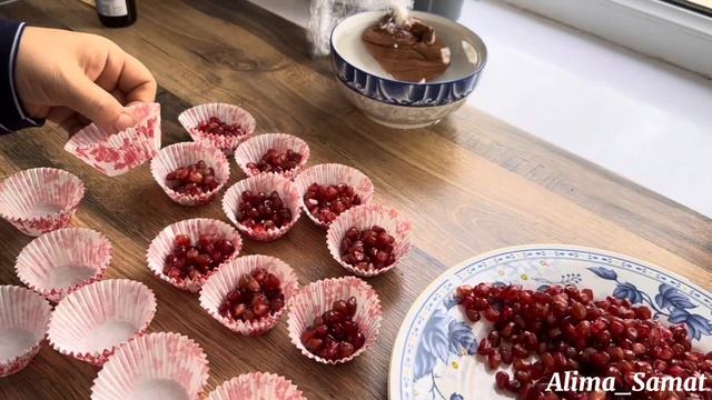 20 минутта дайын болатын Анар (Гранат) В Шоколаде.Қазақша рецепті смотреть онлайн