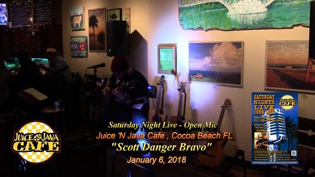 Scott Danger Bravo @ Juice 'N Java Cafe Open Mic 1.6.18 смотреть онлайн