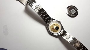 how to change battery on TISSOT PR 100 Dual Time Quartz