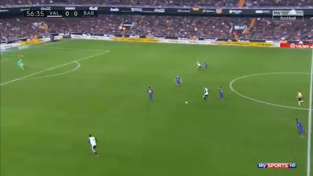 Валенсия 1:1 Барселона смотреть онлайн