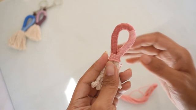 DIY | Easy Macrame Keychain | Sandhya Ramu