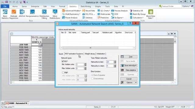 How To Use TIBCO Statistica Automated Neural Networks