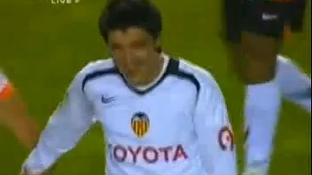 Чемпионат Испании 2005 06 Депортиво 0 1 Валенсия Вилья смотреть онлайн