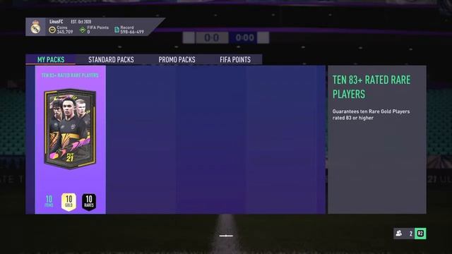 TEN 83+ RATED RARE PLAYER PACK - #FIFA21 ULTIMATE TEAM смотреть онлайн