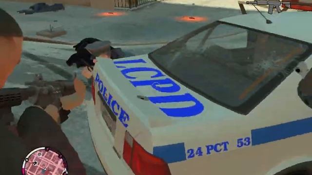 Жаркая войнушка и погоня с копами за Луиса Лопеса в GTA IV Выпуск 176 смотреть онлайн