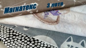 Новая распаковка с Магнатекса. 3 лота.