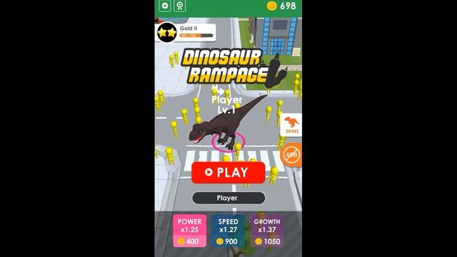 Dinosaur Rampage - Game Review ( by Geisha Tokyo, Inc) смотреть онлайн