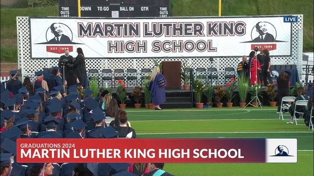 Martin Luther King High School Graduation Ceremony 2024 смотреть онлайн