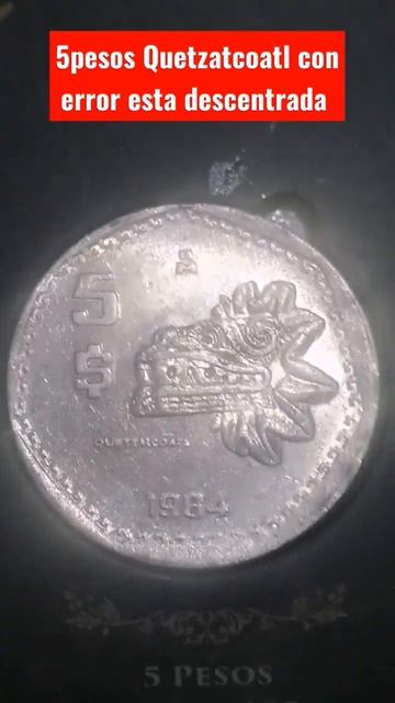 5 pesos Quetzatcoatl with error is off-center смотреть онлайн