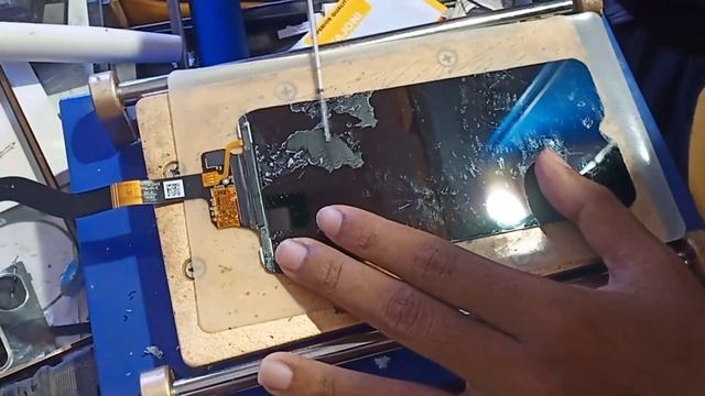 Samsung A10s Broken screen Replacement/ oca broken glass смотреть онлайн