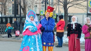 Прогулки по Москве. Масленица в Москве на Тверском бульваре