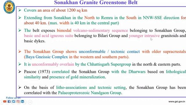 Geology and Mineral resources of Chattishgarh a lecture by Ramesh B. Jalem (Senior Geologist, GSITI смотреть онлайн