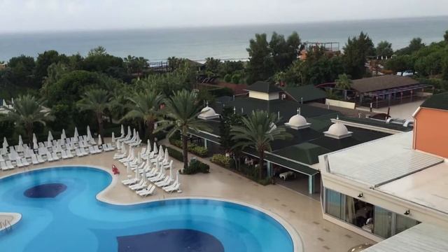 Insula resort and spa, sept 2015! Вид из номера 1542 смотреть онлайн