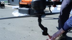 Обучение. Агродроны.  Распаковка агродрона Dji Agras T40 и генератора D12500ie