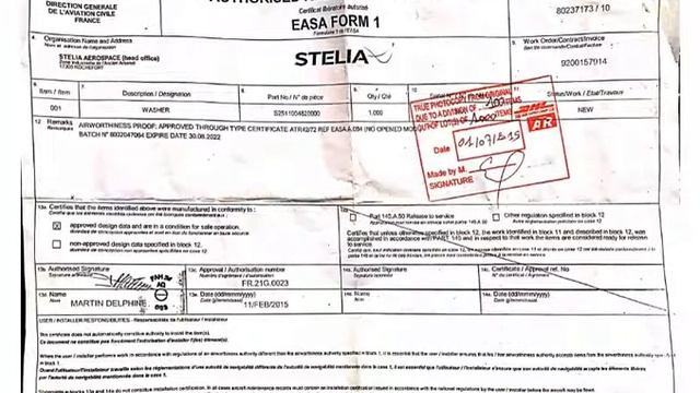 P/N S2511004820000 Cert, ACIA Stock смотреть онлайн