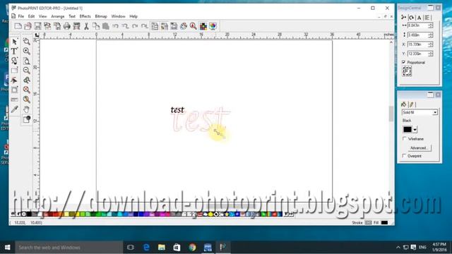 PHOTOPRINT 6.1 WORKING ON WINDOWS 10