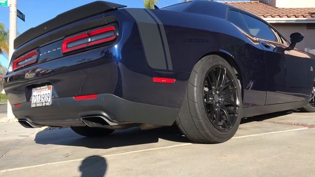 2016 dodge challenger scat pack straight pipe cold start смотреть онлайн