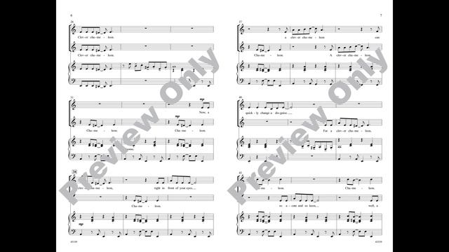 Clever Chameleon (2-Part), By Andy Beck – Score & Sound