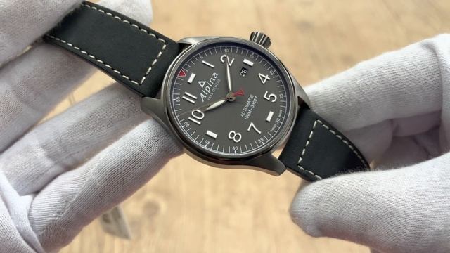 Alpina Startimer Pilot Automatic AL-525G4TS6 Watch | Review Valjoux Relogios смотреть онлайн