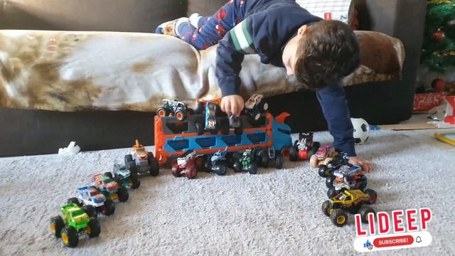 Monster Jam - Monster truck Hotwheels - macchine Hotwheels - macchinette - Lideep смотреть онлайн