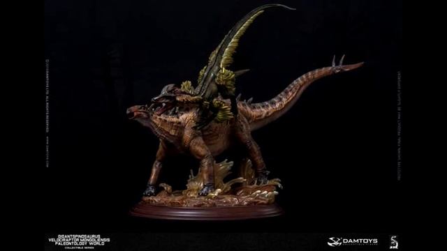 Upcoming Damtoys Gigantspinosaurus vs Velociraptor Preview!!! смотреть онлайн