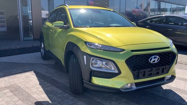 Nowa Kona Comfort 1 0T Gdi 120KM 6MT Kolor Acid Yelow Auto Centrum Lis Hyundai Kalisz смотреть онлайн