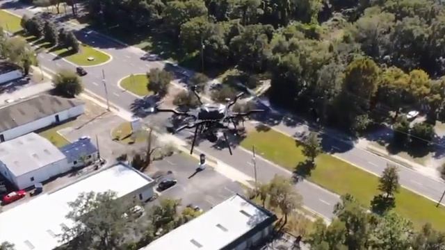H6 Hybrid Drone w/ Q30 EO:IR Camera Gimbal смотреть онлайн