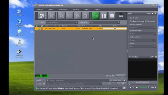 mediAvatar Convertisseur vidéo tuto смотреть онлайн