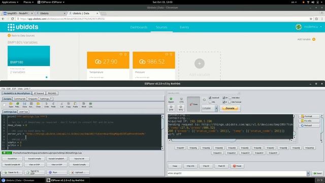 How to setup simple IoT sensor within ubidots service смотреть онлайн
