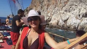 Морская прогулка на пиратской яхте. Аланья ,Турция, часть 2.