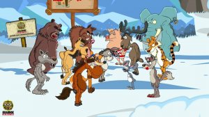 Анекдот про зверей. Как звери Туалет засрали. Мультанекдот