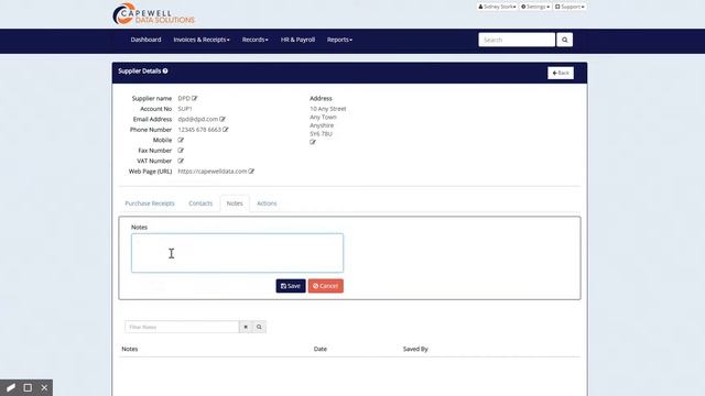 Add and Export Supplier Notes смотреть онлайн