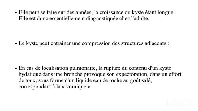 C’est Quoi L’Hydatidose Pulmonaire ?