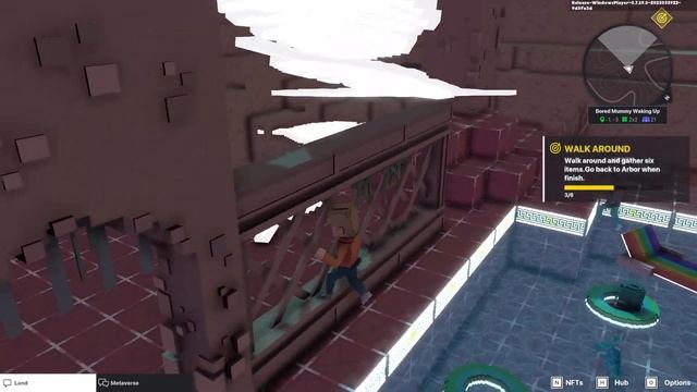 Bored Mummy Walking Up - The Sandbox - PANGU Playthrough смотреть онлайн