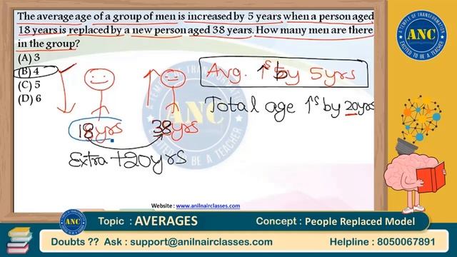 Average Session-9 || Maths Trick for Competitive Exams | IBPS | SSC | CGL| CSAT | CAT | Anil Nair смотреть онлайн
