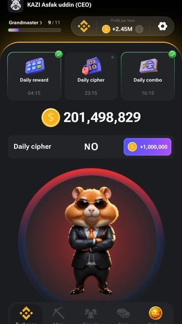 Hamster kombat daily cipher || 12.07.2024 || hamster daily cipher #dailycipher #ciphercodes смотреть онлайн