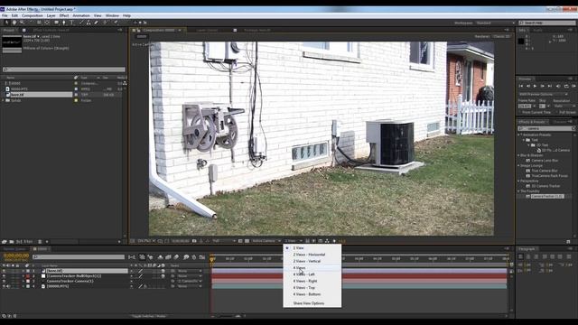 Motion Tracking In AE - The Foundry Camera Tracker смотреть онлайн